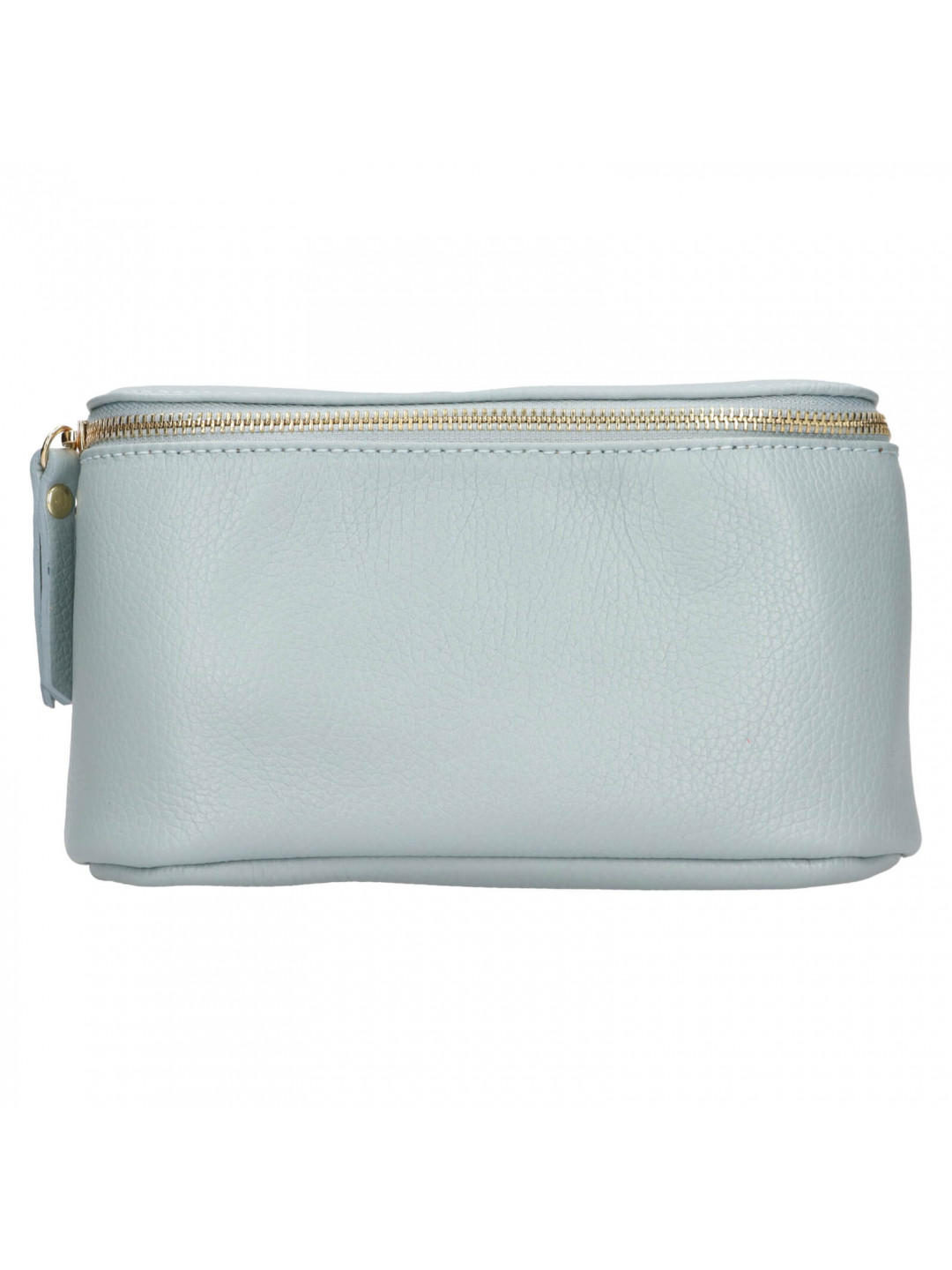 Dámská kožená ledvinka Italia Milagros – světle modrá